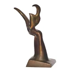 Untitled by Richard Howard Hunt, 1979, bronze sculpture, sold May 2024