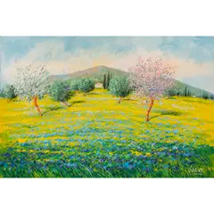 Primavera by Mario Soave, 1991, oil on canvas, sold May 2024