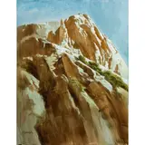 Yosemite by Ed Diffenderfer, acrylic on masonite, sold May 2024