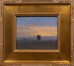 Untitled by Dennis Westerling, oil on board, sold May 2024
