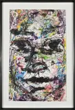 Portrait III by Simphiwe Mlangeni, acrylic on paper, sold Sep 2026
