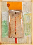 Untitled by Uri Shulevitz, 1993, Paint Assemblage Sculpture, sold Aug 2025