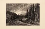 The Early Ploughman by Samuel Palmer, 1861, Etching on Laid Paper, sold Sep 2025