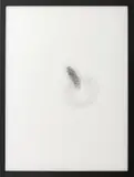 Entered O Cast-In by Alan Saret, 1983, Graphite on Paper, sold Sep 2025