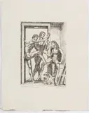 Waiting for Rehearsal by Paul Cadmus, 1984, Etching on Paper, sold Sep 2025