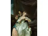 Galante Szene by Gaspard Grésely, oil on canvas, offered Jul 2020