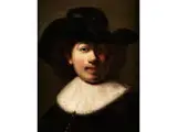 Bildnis Eines Jungen Mannes mit hut und Halskrause by Isaac de Jouderville, oil on canvas, offered Jul 2015