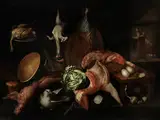 Küchenstillleben by Alexandro Loarte, oil on canvas, sold Sep 2018