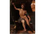 Der Junge Johannes Baptist in der Wüste by Florentiner Manierist des ausgehenden 16. Jahrhunderts, oil, sold Sep 2018
