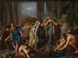 Salomons Götzendienst by Francesco Migliori, oil on canvas, offered Jun 2016