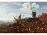 Untitled by Mathys Schoevaerdts, oil on canvas, offered Sep 2022