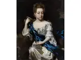 Bildnis der Johanna van den Brande by Nicolaes Maes, oil on canvas, offered Mar 2024