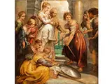 Achill Unter den Töchtern des Lykomedes by Peter Paul Rubens, oil, offered Dec 2015