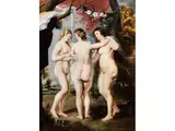 Die Drei Grazien by Peter Paul Rubens, oil on canvas, sold Sep 2024