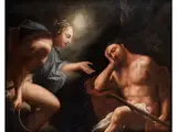 Diana und Endymion by Antonio Bellucci, oil on canvas, offered Sep 2024