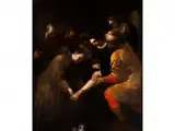 Das Wunder des Heiligen Antonius von Padua by Orazio de Ferrari, oil on canvas, sold Dec 2015