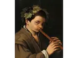 Untitled by Italienischer Caravaggist des 17. Jahrhunderts, oil on panel, offered Dec 2022