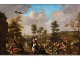 Fröhliches Dorffest by Jan Miense Molenaer, oil on panel, sold Mar 2025