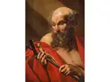 Der Heilige Hieronymus by Hendrick van Somer, oil on panel, sold Jun 2023
