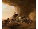 Untitled by Dirk Stoop, oil on panel, sold Dec 2022
