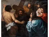 Kreuztragung Christi by Jan van der Hoecke, oil on canvas, offered Jun 2026