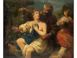 Susanna und die Beiden Alten by Antonio Balestra, oil on canvas, offered Jun 2024