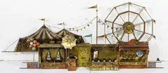 Carnival by Curtis Jeré, mixed media metals, sold May 2024