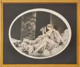 Women with Puppies by Louis Icart, Lithograph in Colors, sold Sep 2025