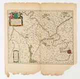 Carte Dv Pays et Forest D'Yveline" [Map of the Yveline Country and Forest] by Joan Blaeu, circa 1660, Engraving, sold Sep 2025