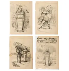 Such a Load! by Thomas Nast, 1880, Woodblock Prints, sold Sep 2025