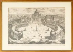 Untitled by Giovanni Battista Piranesi, 1775, Etching, sold Sep 2025