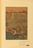Fujikawa Battle by Katsukawa Shuntei, circa 1818, Woodblock Print in Colors, sold Sep 2025