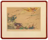 Kites by Elyse Ashe Lord, Etching in Colors, sold Sep 2025