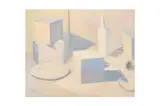 Still Life Composition by Zhou Tingxu, oil, offered May 2022