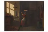 Untitled by Hendrik Heyligers, oil on canvas, offered May 2022
