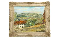 Untitled by Douglas Druce, oil on board, offered May 2022