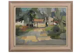 Untitled by Oliver Campion, 1983, oil on canvas, offered May 2022