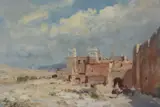 Ouarzazate by Edward Seago, Oil on board, sold May 2019