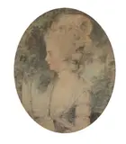 Lady Hildyard by John Downman, 1781, watercolor, sold May 2019