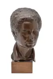 A patinated portrait bust of Catherine Toft by B. Pattman, sculpture, offered Apr 2019