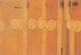 Collage 106 Acrylic on card laid down to board Signed and dated 1983 lower right by Wilhelmina Barns-Graham, 1983, Collage, sold Apr 2019