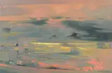 Elegiac Landscape by Michael Ayrton, Oil on canvas, sold Apr 2019
