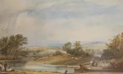 Old Highgate by George Bryant Campion, watercolour, sold Jun 2021