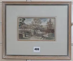 Sheer Gomshall by Tim Dolby, watercolour and gouache, offered Jun 2021