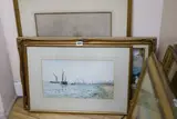 Lake Landscape, E by Philip Moysey, watercolour, offered Jun 2021