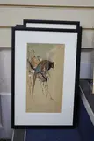 Pheasants, Swallows, Egret and Deer, largest 33 x 18cm by Ohara Koson, print (other), sold Jun 2021