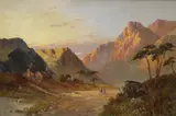 Glencoe by Francis E. Jamieson, oil on canvas, sold Jun 2021