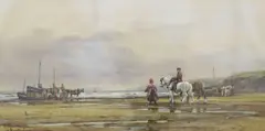 Fraserburgh by George Hamilton Constantine, watercolour, sold Jun 2021