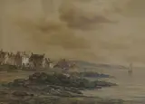 Pittenweem, Fifeshire by John Hamilton Glass, watercolour, sold Jun 2021