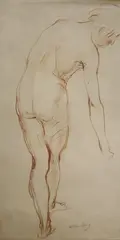 Coloured by William Dring, pencil, sold Jun 2021